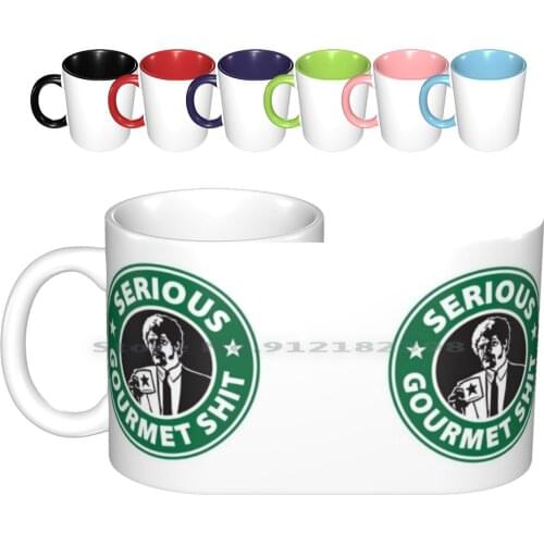 Some Serious Gourmet Coffee Ceramic Mugs Coffee Cups Milk Tea Mug Pulp Fiction Star Coffee Jules Samuel L Jackson Sam Jackson