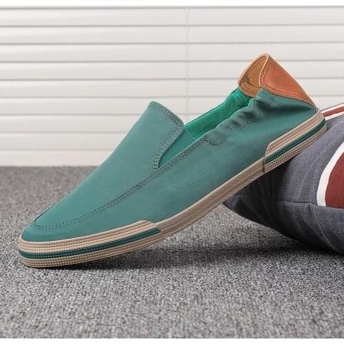 Mens shoes in 2020 new spring Korean fashion casual fashion shoes can be used with one foot canvas shoes for mens board shoes