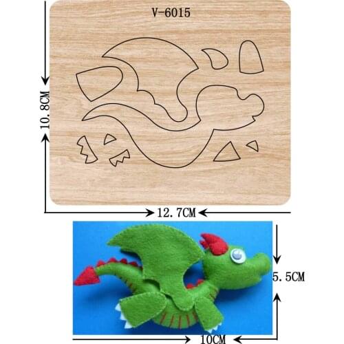 New dragon wooden dies cutting dies for scrapbooking Multiple sizes V-6015