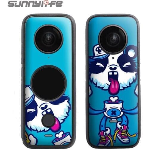 Sunnylife PVC Stickers For INSTA360 ONE X2 Multi Decals Available Eye-Catching Precisely Cut Scratch-Proof ONE X2 PVC Atickers
