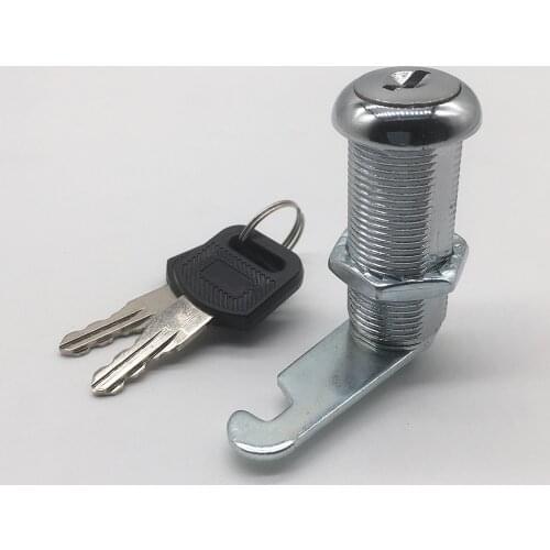 Screw fixing 40mm M18 cylinder zinc alloy same keys mechanical cam lock