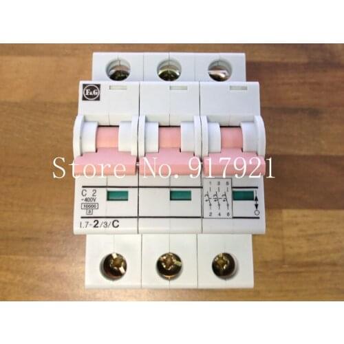 [ZOB] The original German MOELLER Moeller L7-2/3/C imported miniature circuit breaker 2A3P air switch