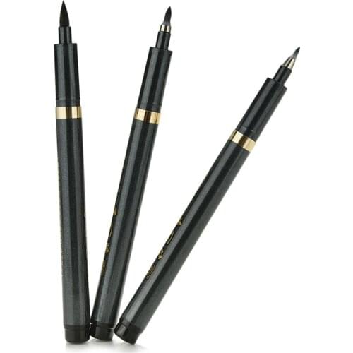 1PC Marker Sketch Drawing Marker Refillable Pigment Ink Brush Marker Brush and Fine Point Fineliner Penmanship Calligraphy Pen
