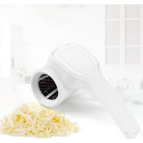 1pc Cheese Graters Hand-Cranked Cheese Grater Rotary Ginger Chocolate Cutter with Stainless Steel Drum Dropshipping