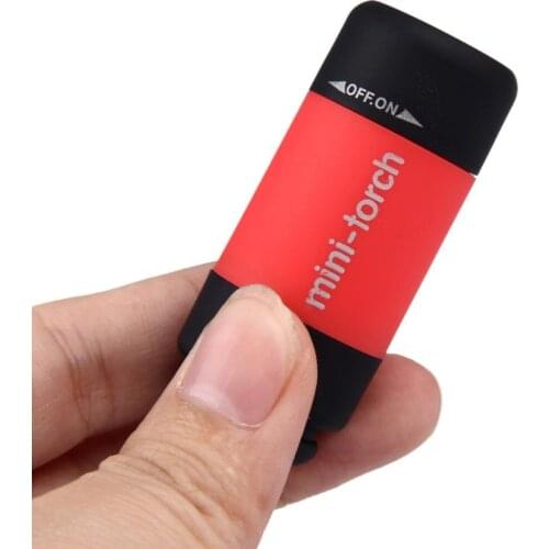 2017 NEW Mini-Torch 0.3W 25Lum USB Rechargeable LED Torch Lamp Flashlight Keychain RD O11