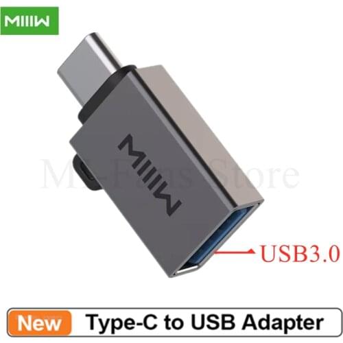 Miiiw USB 3.0 Type-C OTG Adapter Type C Male To USB Female Converter For Macbook Xiaomi Samsung USB OTG Connector