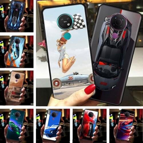 Car Men Cover for Nokia 5.4 7.2 3.4 5.3 2.3 3.2 8.3 5G 2.4 2.2 4.2 1.3 1.4 C20 G20 X20 Cell Phone Case Coque Capa