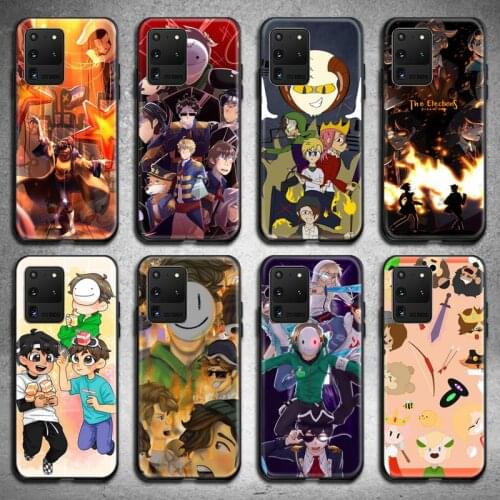 Cartoon Game Dream SMP Phone Case For Samsung Galaxy S21 Plus Ultra S20 FE M11 S8 S9 plus S10 5G lite 2020