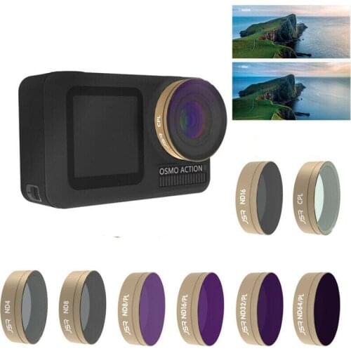 CPL UV STAR ND4 ND8 ND16 ND32 Camera Lens Filter for DJI OSMO Action Camera Accessories ens Filters Kit