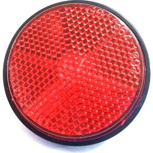 Circular Reflector Car Trucks Motorcycle Bicycle Night Reflector Reflective Refraction Warning Light MOTO Lighting Parts