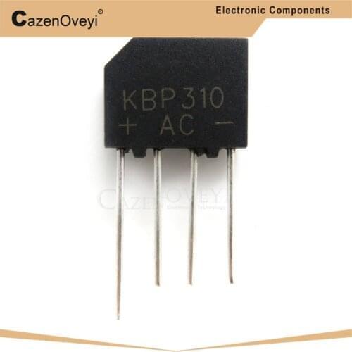 10pcs/lot KBP310 KBL-310 3A 1000V Bridge Rectifier new and original IC In Stock
