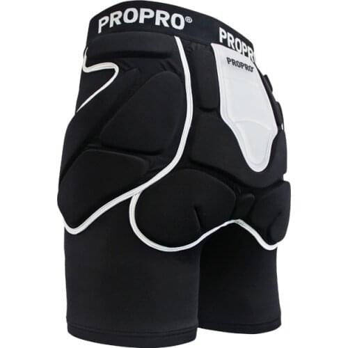 Black Silicone Lycra Multifunctional Anti-fall Ski Sports Soft Hip Protector Pads For Outdoor Sports Protective Gear