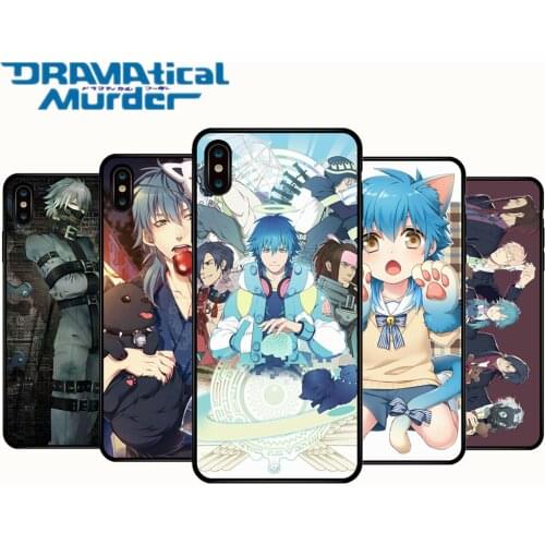 DRAMAtical Murder Soft Phone Phone Case Cover for Iphone XR XS X 6 7 8 Plus Oppo VIVO HUAWEI XIAOMI