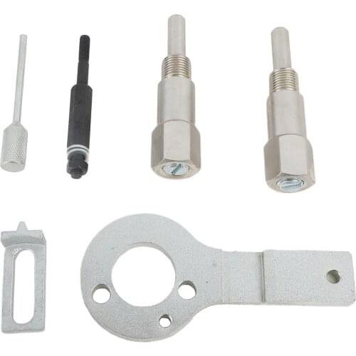 6Pcs Belt Drive Diesel Engine Timing Tools Kit For Saab Vauxhall Opel 1.9CDTi TiD Car Repair Special Tool