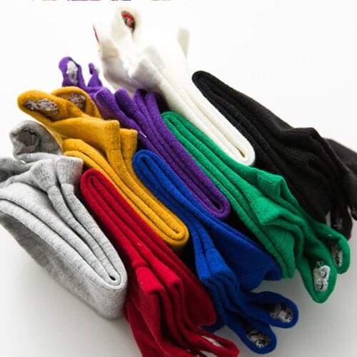 New Short Socks Female Japanese Imitation Cloth Standard Female Socks Cotton Ladies Boat Socks Wild Female Boat Socks