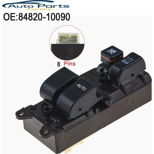 New Power Window Lifter Switch For Toyota Hilux Hiace YARIS Land Cruiser 84820-10090 8482010090