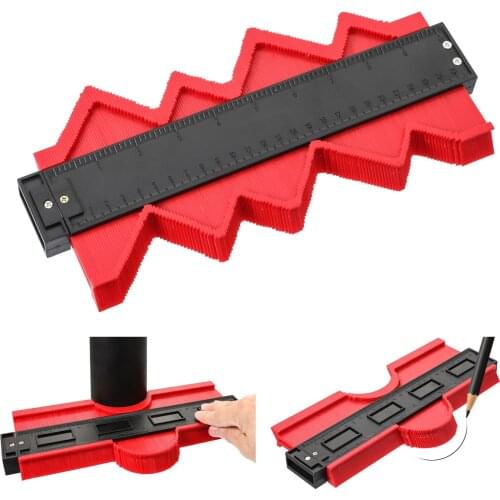 Plastic Profile Copy Gauge Gauge Duplicator Scale Template Wood Marking Tools Tiling Laminate Tiles General hand Tool