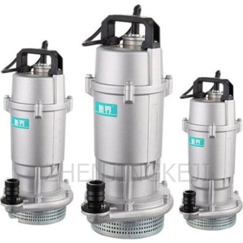 Submersible Pump Farmland Irrigation Well Water Tower 220V Centrifugal Pump Cast Aluminum Chassis Agricultural Pumping Equipment