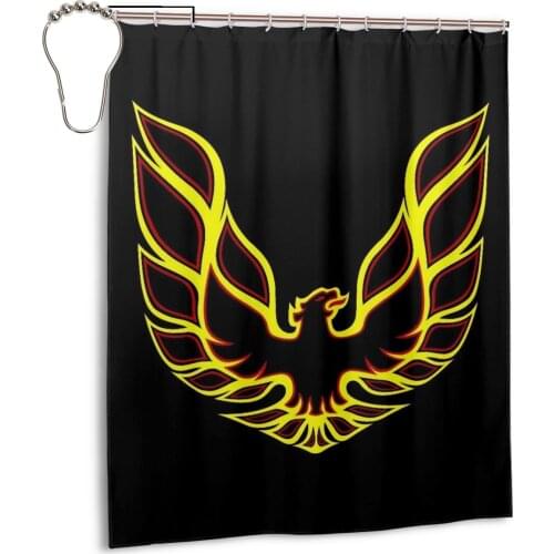 Pontiac Trans Am bird Shower Curtains Waterproof Polyester Nordic Home Decoration Bath Room Bathroom Decor
