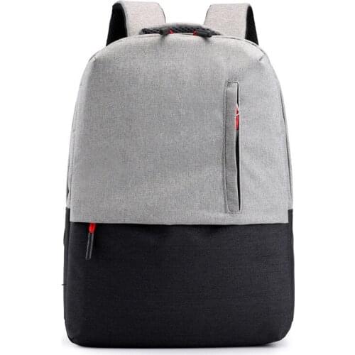 New Oxford cloth portable laptop bag business smart usb charging backpack hit color student bag