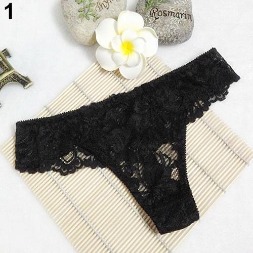 Sexy Womens Lace Panties Briefs Knickers Lingerie Underwear Thongs G-String 9YCV