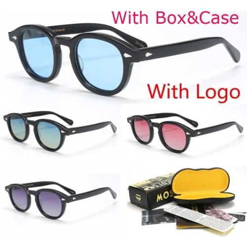 Johnny Depp Polarized Sunglasses Men Women Lemtosh Style With Case$Box Luxury Brand Designer Sun Glasses For Male Female Oculos