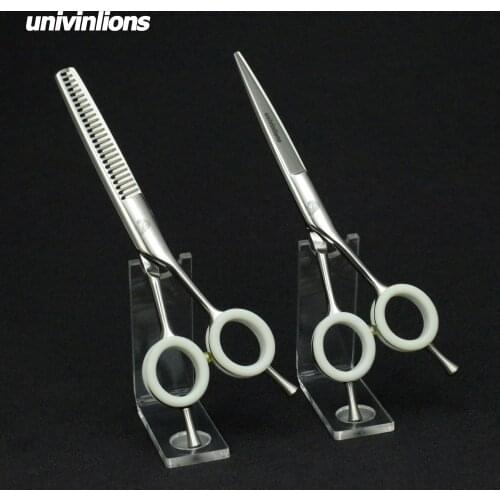 Univinlions 5.5" cutting scissor thinning shears japan hair scissors hairdressing scissors haircut barber kit hair style salon
