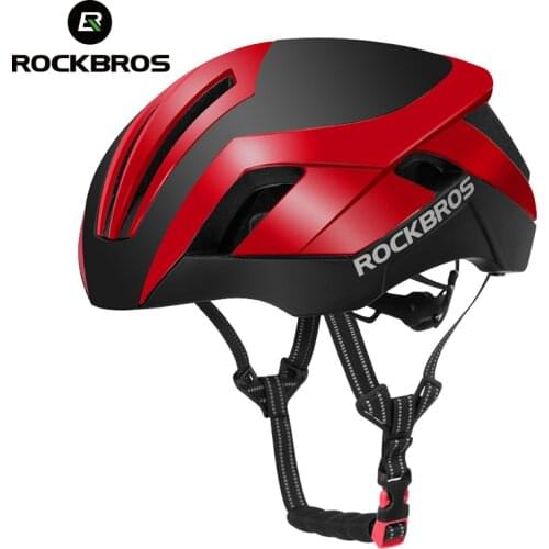 ROCKBROS Cycling Helmet EPS Reflective 3 in 1 MTB Road Bicycle Men Women Safety Light Integrally-Molded Pneumatic Bike Helmet
