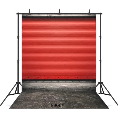 Red Board Vinyl Photographic Background Customized For Portrait Baby Shower New Born Children Backdrop Photocall Booth Studio