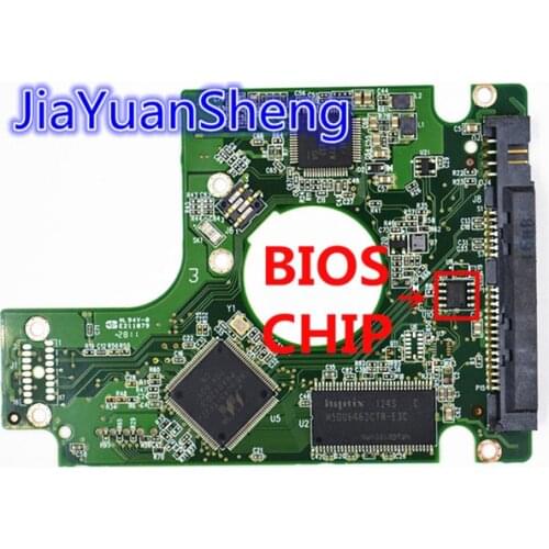 WD2500BEKT , WD3200BUDT , WD3200BPVT hard disk circuit board / 2060-771672-004 REV A / 2061-771672-E04 , 2061-771672-F04