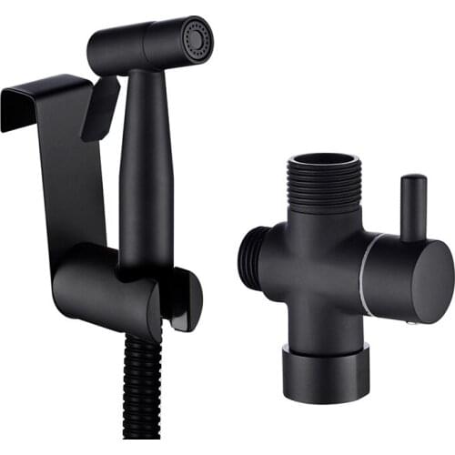 7/8 water separator toilet seat bathroom shower toilet spray gun bidet nozzle set