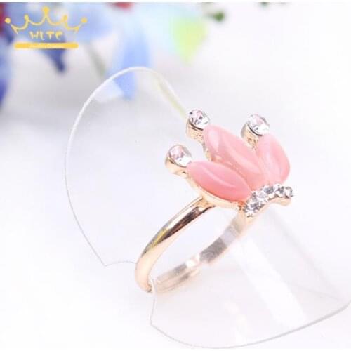 Free Shipping Wholesale 30pcs/Lot Jewelry Display Transparent Plastic Ring Holder Sheet 38mm Dia Set Card