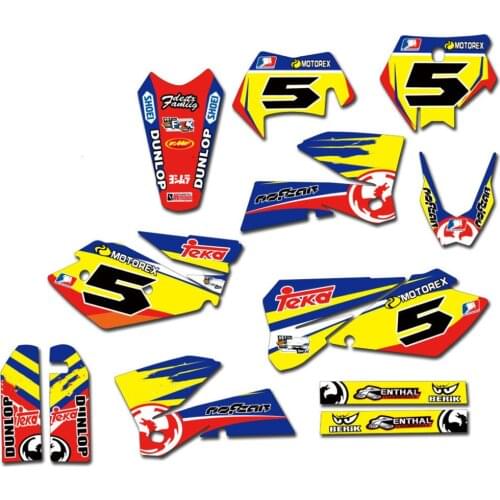 Free customized motorcycle Graphics stickers decals Kits For KTM EXC XCW XC XCF XCFW MXC 200 250 300 400 450 525 2005 2006 2007