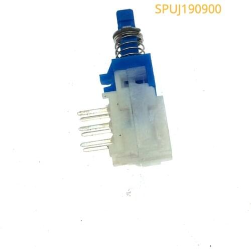 Original for ALPS self-locking switch SPUJ190900 with lock 6 feet horizontal push button switch dual 26mm