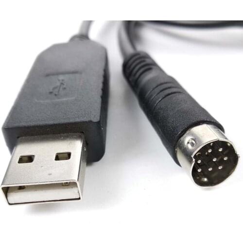 FTDI USB ttl 5v to mini din 8p for Yaesu FT-817 817ND 857 857D 897D CT62 Radio Programming Cable