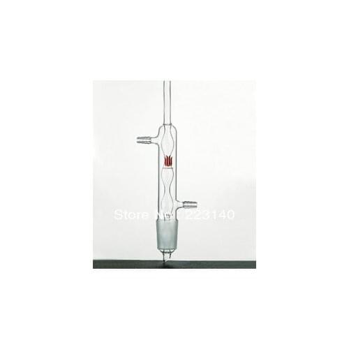 Condenser, for soxhlet Extractors, Jacket Length:300mm, Joint:55/50, Overall Height:405mm