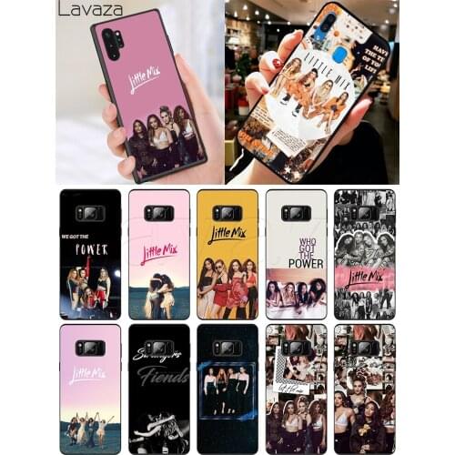 Lavaza Little Mix Soft Silicone Case for Samsung S6 S7 Edge S8 S9 S10 Note 8 9 10 Plus