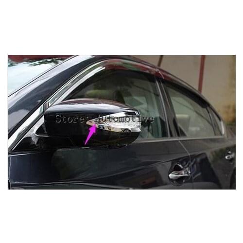 ABS Chrome side door mirror back stripe cover 2pcs For Nissan Teana/Altima 2015 2014 2013 2016