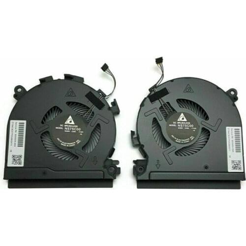 New CPU & GPU Cooling Fan For HP Spectre X360 15-CH 15-CH011dx L17605-001 L17605-001 L17608-001 NS75C00 17J21 17J22