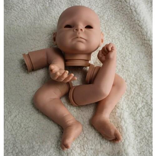 Silicone Doll Kits Head Arm and Legs Doll Kit Accessories for DIY Toy Simulation Reborn Doll Baby Parts