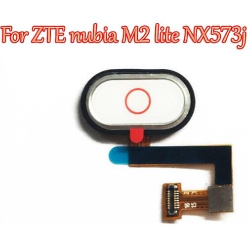 Fingerprint Finger Sensor keypad Touch Scanner home return button Menu Unlock Flex Cable For ZTE Nubia M2 lite NX573j Fast Ship
