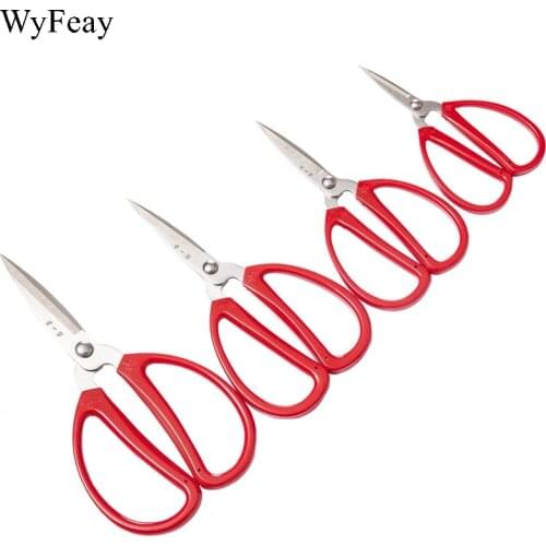 Super Durable Stainless Steel Sewing Scissors Strong Shears Embroidery Leather Fabric Household Paper Cutting Tailor Scissors
