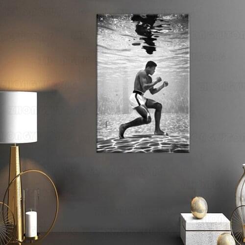 Training in a Pool Player Painting Poster Prints Canvas Wall Picture For Home Room Decor