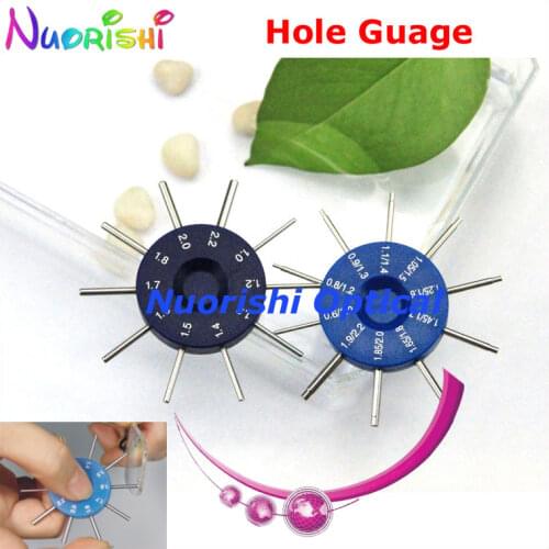 Multipurpose Lens Hole Diameter Plug Gauge Apparatus Measurer Tester Ruler A16 Free Shipping