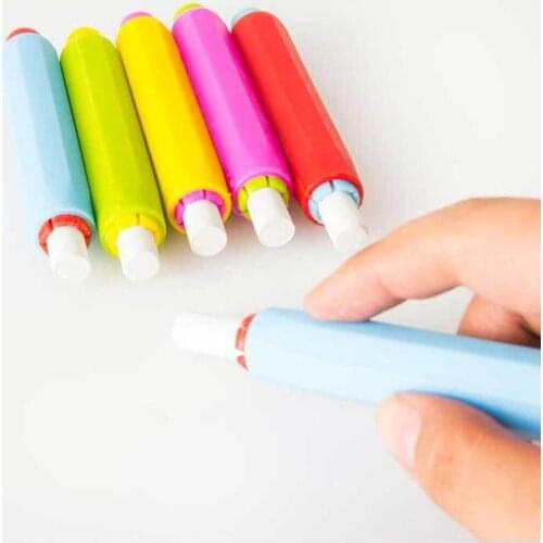 1 PC New Dustless Chalk Holder Pen Chalk Clip for Teacher on Blackboard Sticker Chalkboard