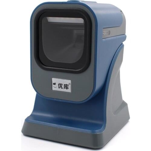 1D/2D/QR Best 2D desktop Omni directional Barcode Scanner Presentation scanner MP6200 USB/RS232 QR Scanner 2D reader
