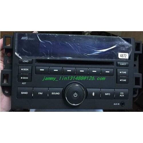 DAEWOO 6 disc CD changer AGH-0080 for Chevroleet captiva Epica Lova Aveo new style car CD player radio with Bluetooth phones