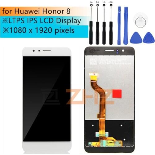 Original For Huawei Honor 8 LCD Display FRD-L09 Touch Screen lcd Digitizer Assembly for Honor8 screen Replacement Repair Parts