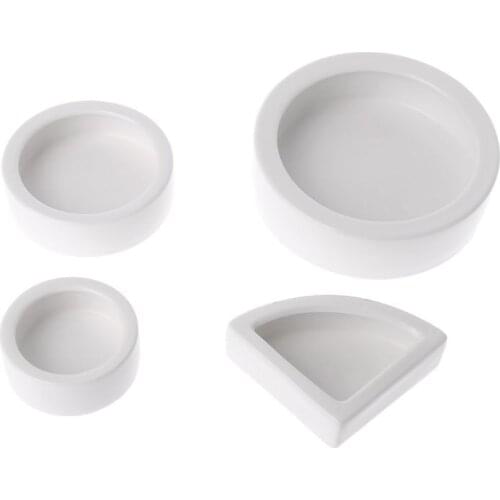 Ceramics Reptile Feeder Water Food Dish Feeding Bowl Turtle Lizard Snake Basin