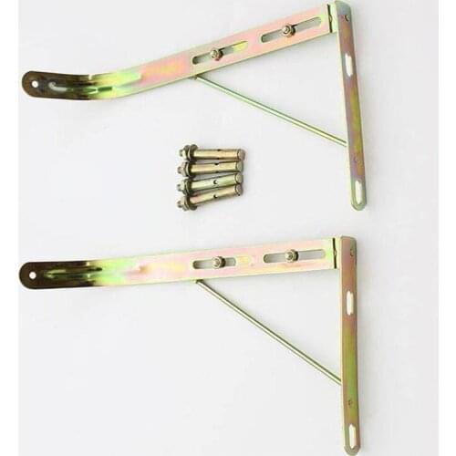 Kitchen stainless steel sink bracket wash basin fixed tripod x2pcs